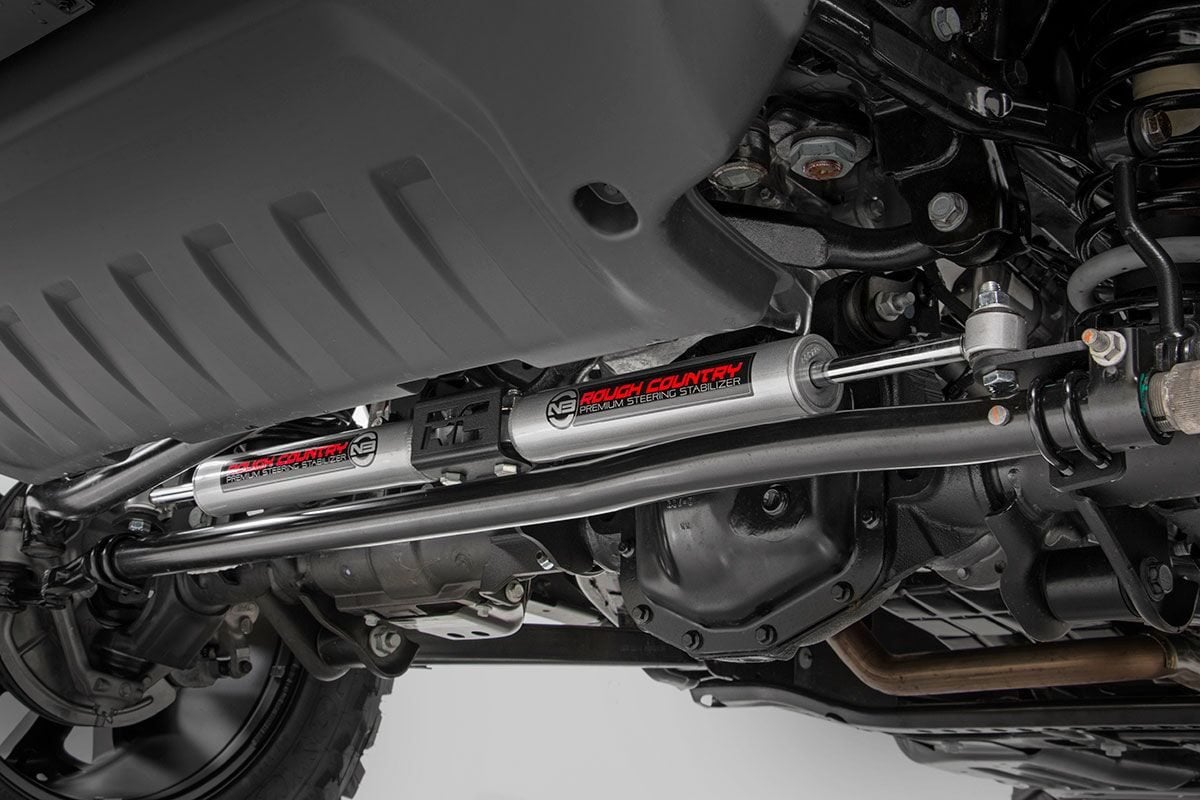 Jeep Gladiator Steering Stabilizer - Dual - Rough Country - N3 - '20-'23